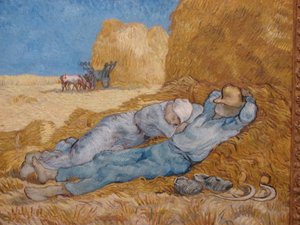 Peinture exposée au Musée d